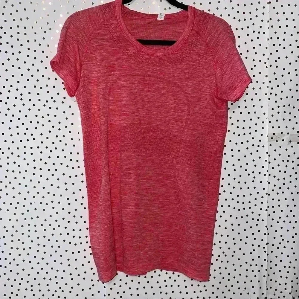 Lululemon Red Swiftly Top